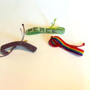 A set of 3 stylish bracelets